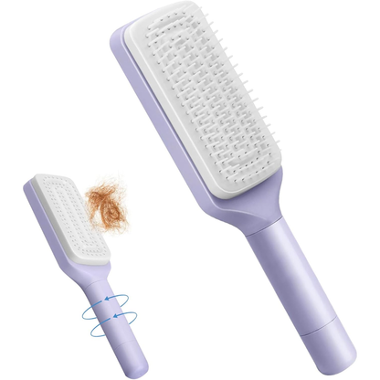 Spazzola per capelli autopulente